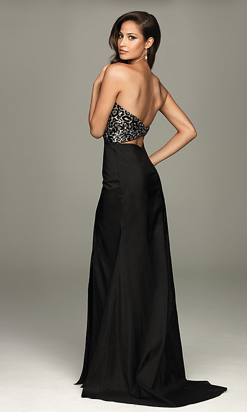 black prom dress	